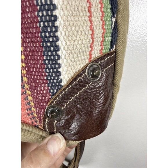 Myra Backpack Stripes Southwest Aztec Travel Book